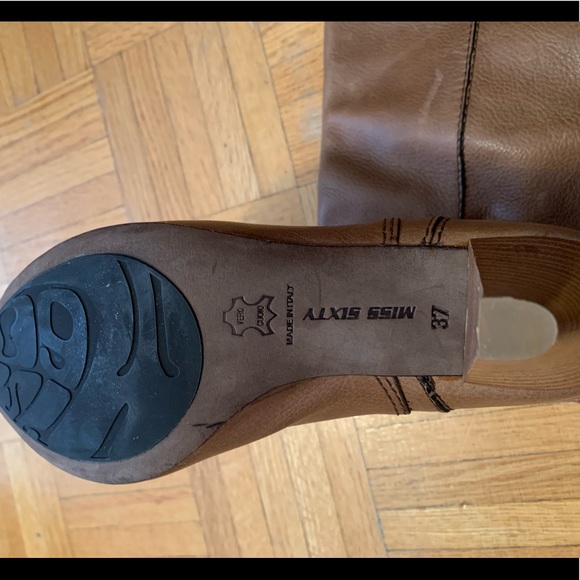 Y2K Miss Sixty Leather Boots - Picture 4 of 5